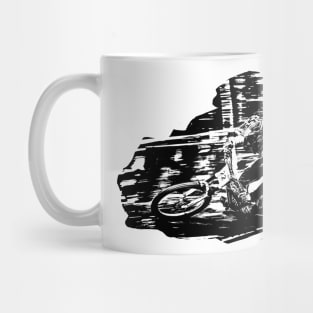 mtb downhill Mug